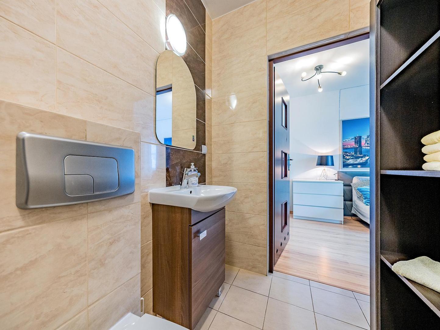Apartament Z Balkonem I Bezplatnym Parkingiem Gdaňsk Exteriér fotografie