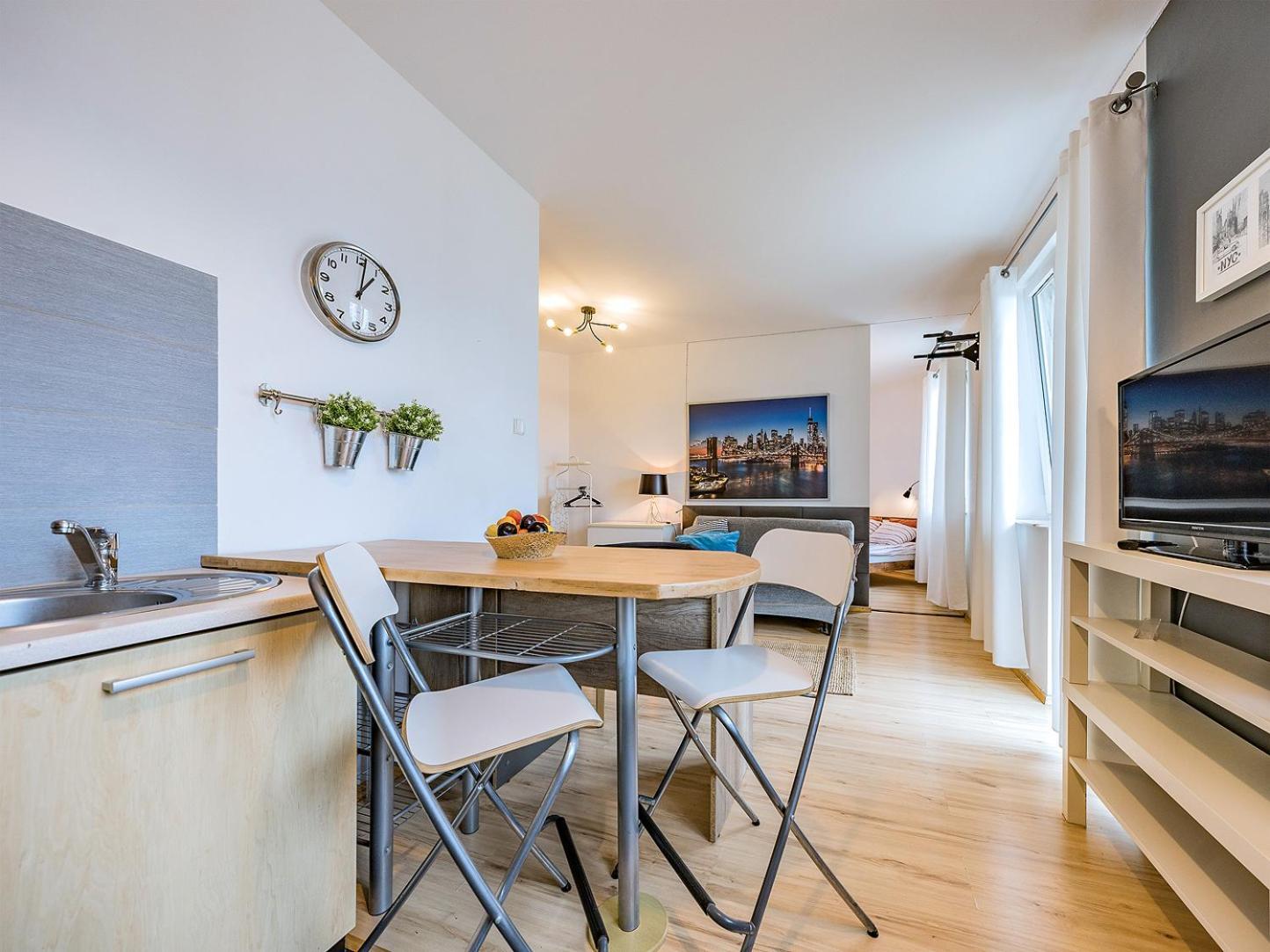 Apartament Z Balkonem I Bezplatnym Parkingiem Gdaňsk Exteriér fotografie